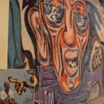 1994 diciembre primer graffiti con aerosol de Alfredo en paredes del Moyano